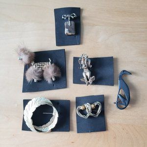 Bundle of Vintage Brooches